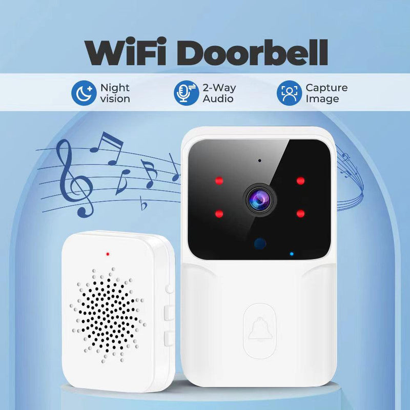 Intelligent Visual Doorbell Home Surveillance Video Intercom HD Night Vision Capture