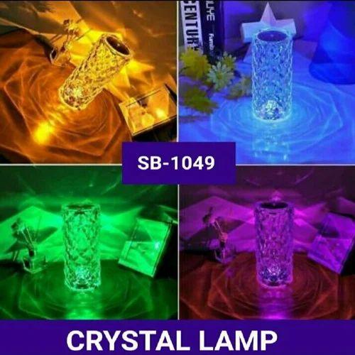 Crystal Rose Lamp